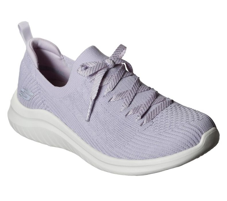 Skechers Dam Lavendel Slip On - Ultra Flex 2.0 - Flash Illusion - Sverige (FABSI-7359)
